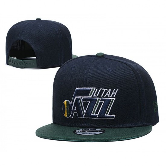 Utah Jazz Leauge Essential 2Tone Navy/Green Snapback Hat